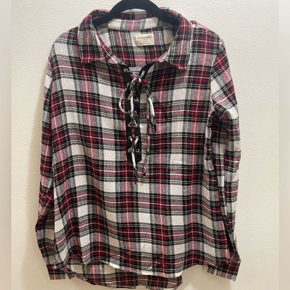 Plaid Long Sleeve Shirt